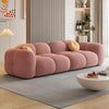 Carpanalli 3 Seate Sofa Premium Velvet Royal Plush Cloud Sofa Upholstered 3-Seater of Pure Comfort for Home (Pink)
